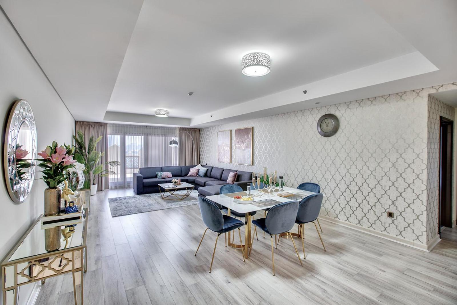 Luxury Apartments At Balqis Residence Dubai Eksteriør bilde